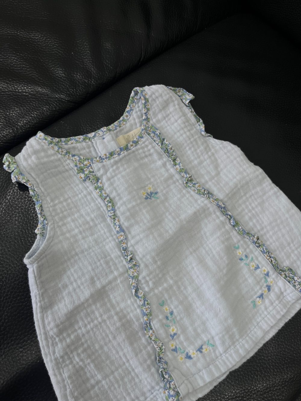 Set 2 đồ bộ cotton Verdaubet màu be, Abetta màu xanh (12→18m) - Ảnh 16