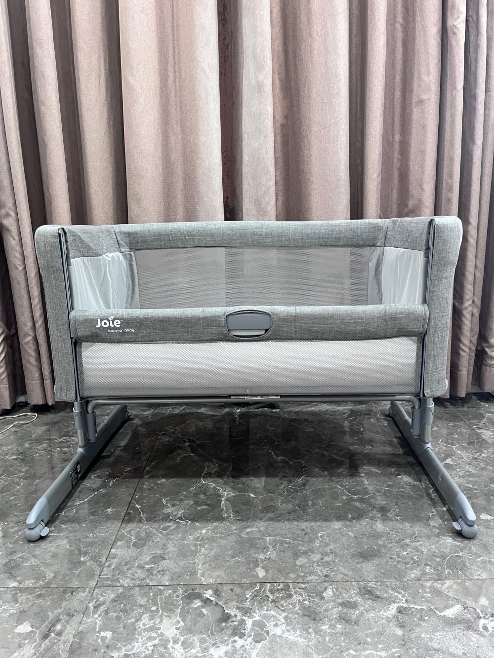 Nôi ngủ Joie Roomie Glide Foggy màu xám (tối đa 9kg) - Ảnh 10