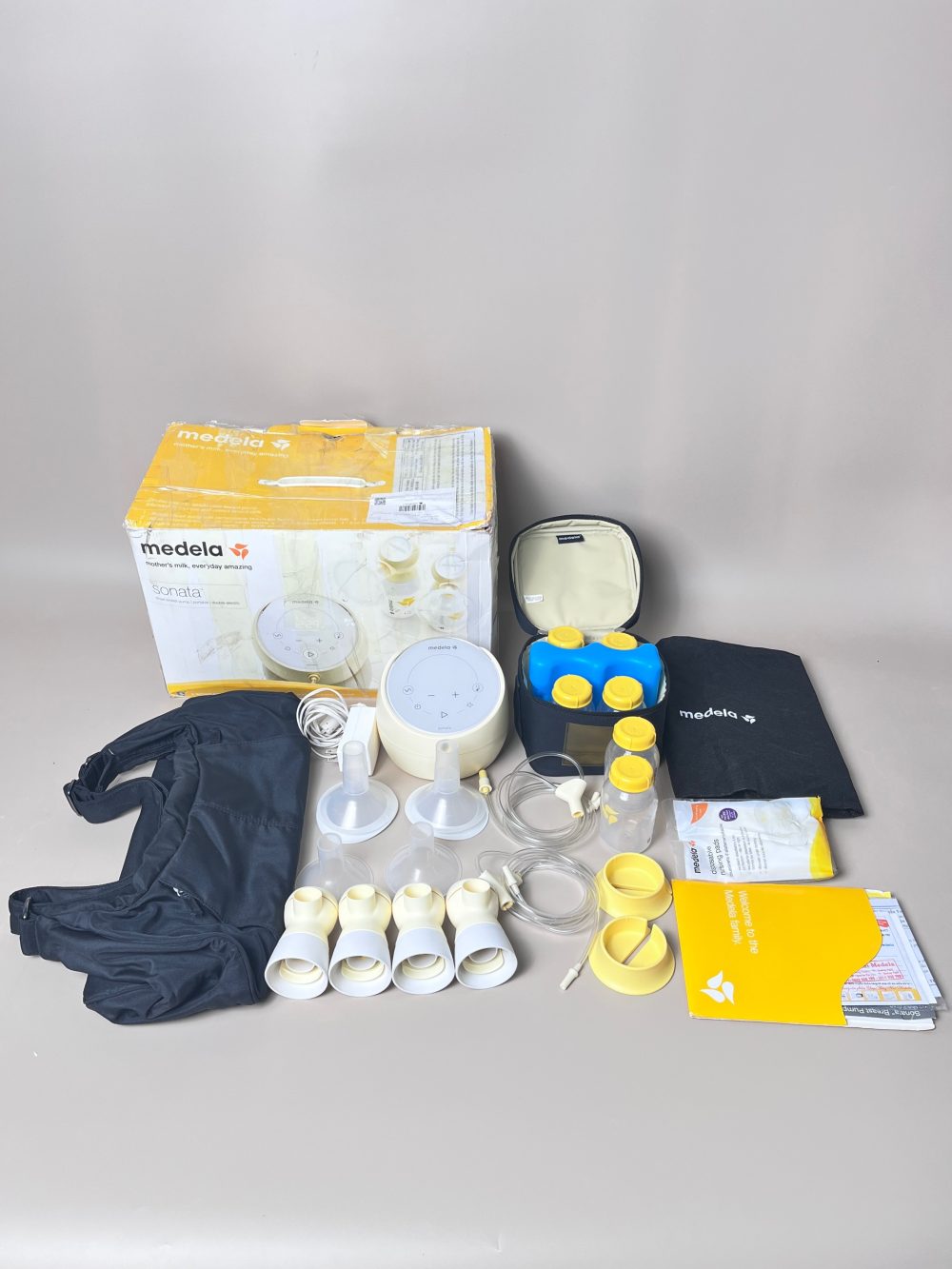 Máy hút sữa Medela Sonata (2 bộ cổ nối, full phụ kiện) BH 17/12/2026 - Ảnh 3