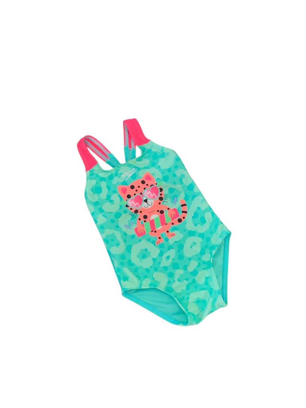 Đồ bơi một mảnh Speedo Digital Printed màu xanh mint (12-18m) - Ảnh 1