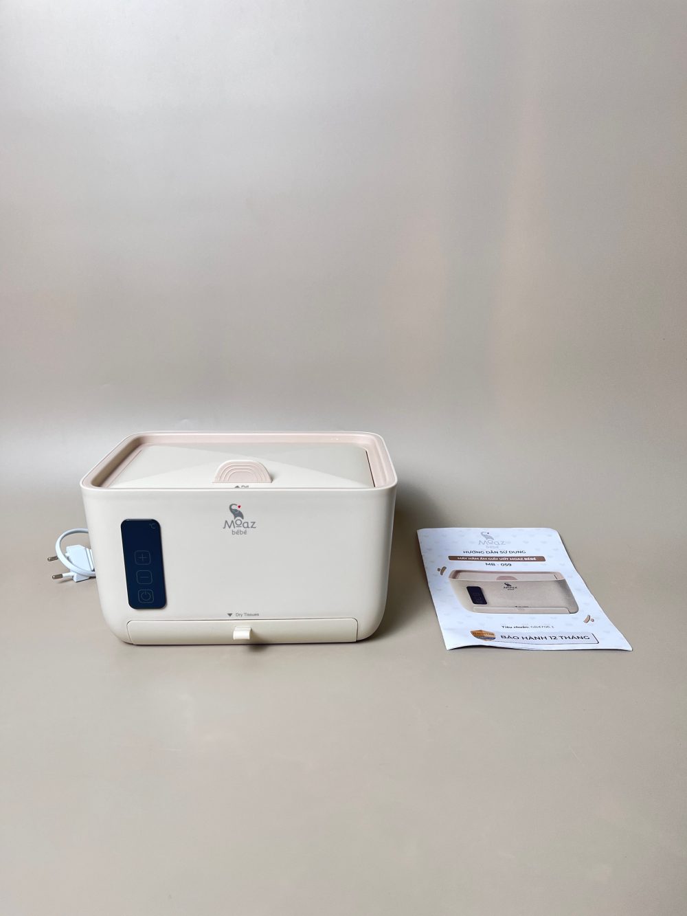 Máy làm ấm khăn ướt Moaz BéBé ( no box) - Ảnh 4