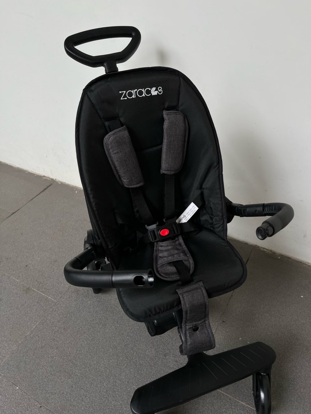 Xe đẩy Zaracos Aleron màu đen ( size: 6m-> 5y, tối đa 25kg) - Ảnh 7