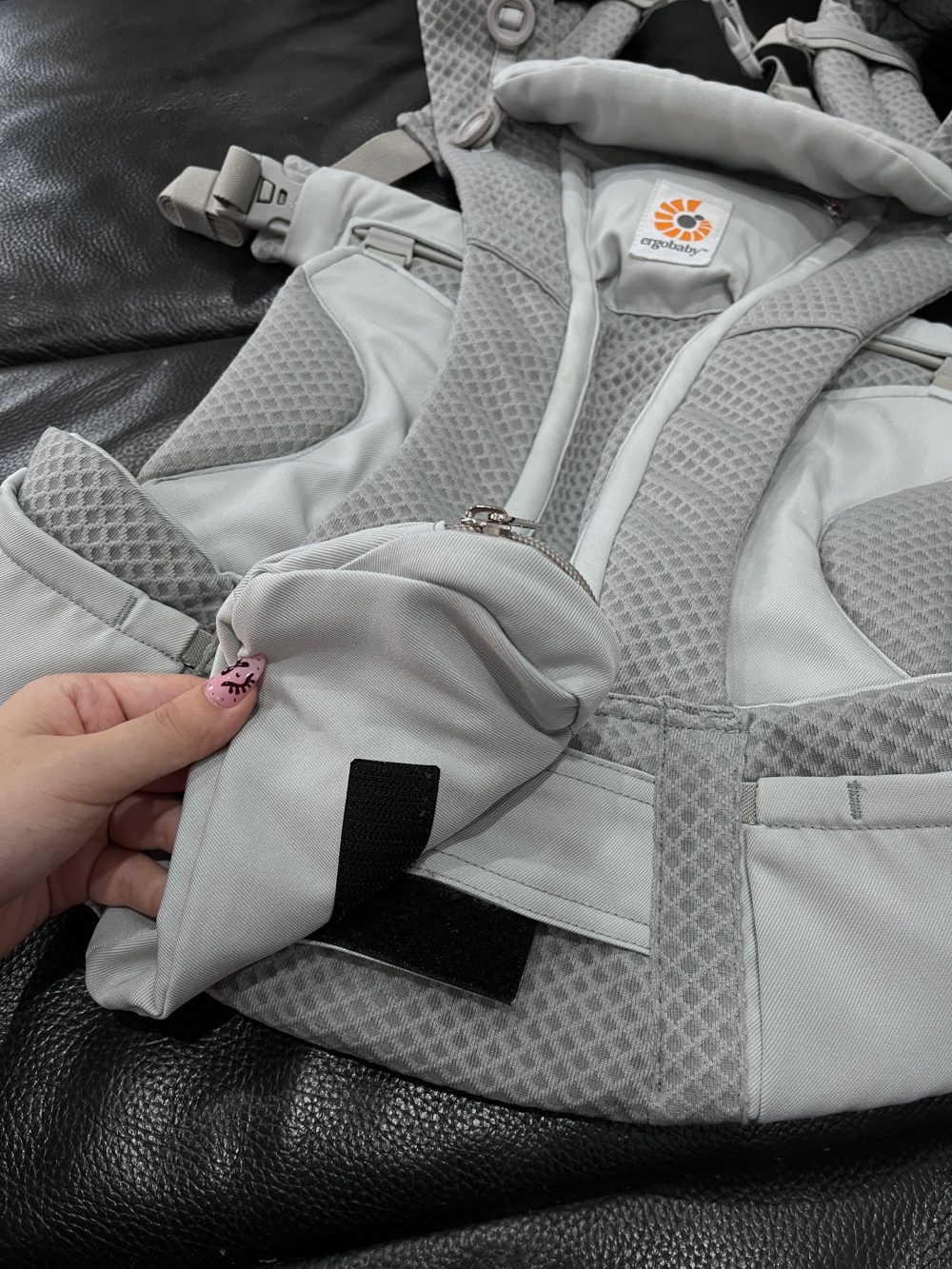 Địu Ergobaby Omni Breeze màu xám (0→4y ~ 3,2→20kg) - Ảnh 15