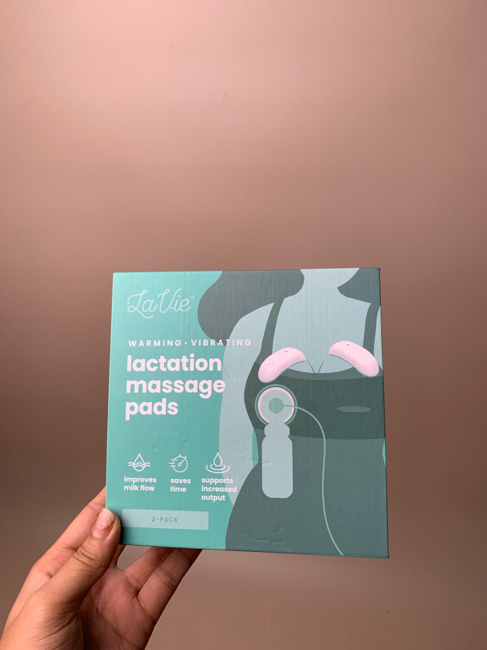 Máy massage chườm nóng Lavie thông tắc tia sữa màu xanh ( máy đôi, fullbox) BH 18/7/2026 - Ảnh 13