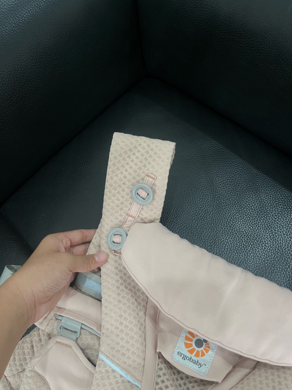 Địu cho bé Ergobaby Omni Breeze, Pink Quartz ( size: 3kg2->20kg~ 0->48m) - Ảnh 3