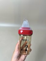 Bộ bình sữa Hegen The Majestic Stallion Collection 240ml, núm ti M (3–>6m), nắp trữ sữa và gặm nướu. - Ảnh 9