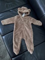 Sleepsuit lông cừu có mũ tai gấu Gap Baby màu nâu (size 12→18m) - Ảnh 6