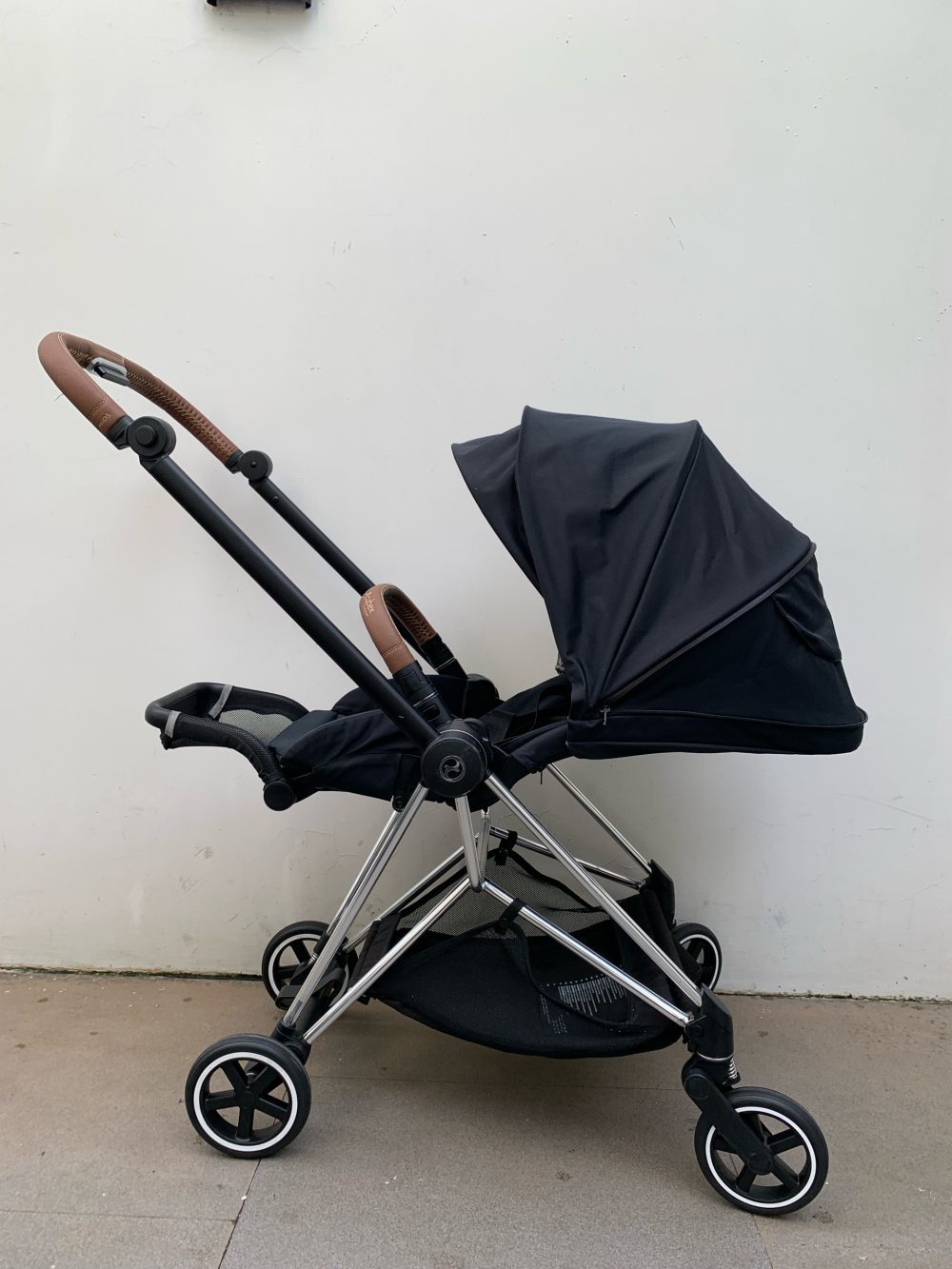 Xe đẩy Cybex Mios 2 màu xanh đen khung bạc ( sơ sinh-22kg~4y) - Ảnh 21