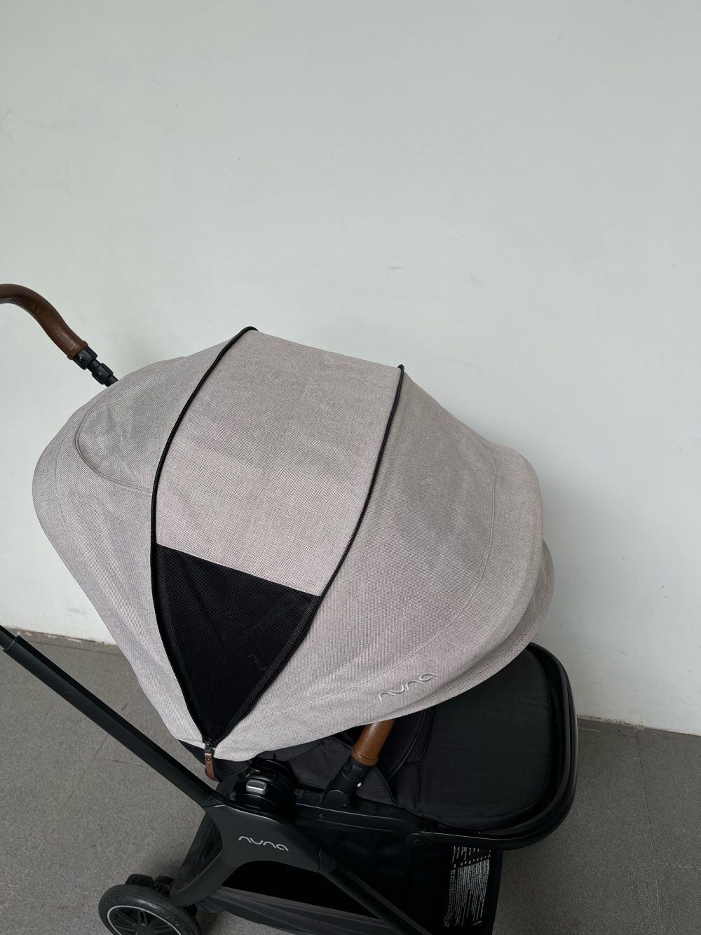 Xe đẩy Nuna triv màu xám khung đen ( size: 0->22kg) - Ảnh 2