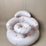 Ghế hơi tập ngồi màu hồng (size 3→36m)