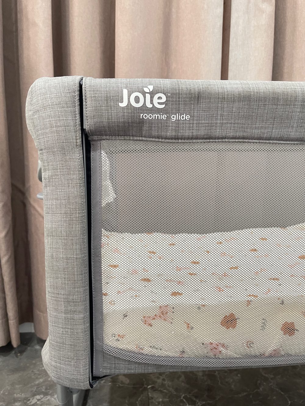 Nôi ngủ Joie Roomie Glide Foggy màu xám (tối đa 9kg) - Ảnh 14