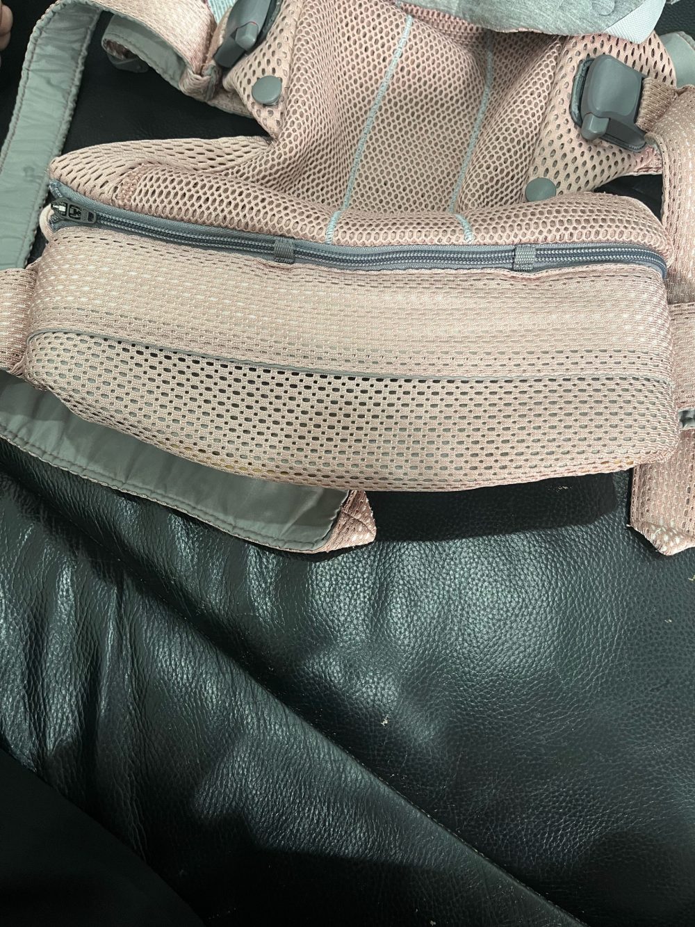 Địu Baby Bjorn Harmony dusty pink (size: 0->3y ~ 3kg2->15kg) - Ảnh 4