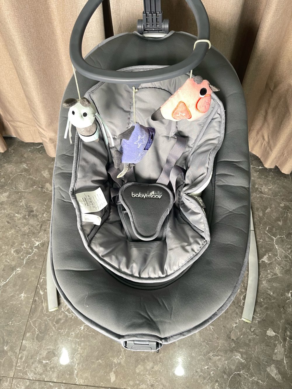 Nôi rung Babymoov ( size: 0->9m, tối đa 9kg) full box - Ảnh 15