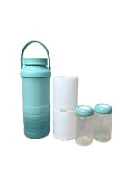 Bình giữ lạnh sữa mẹ di động Momcozy màu xanh size 22oz (no box)