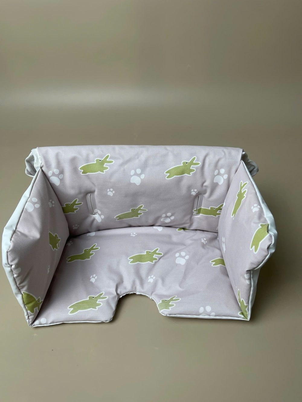 Đệm lót ghế ăn dặm Mama's Choice hoạ tiết thỏ màu hồng - Ảnh 3