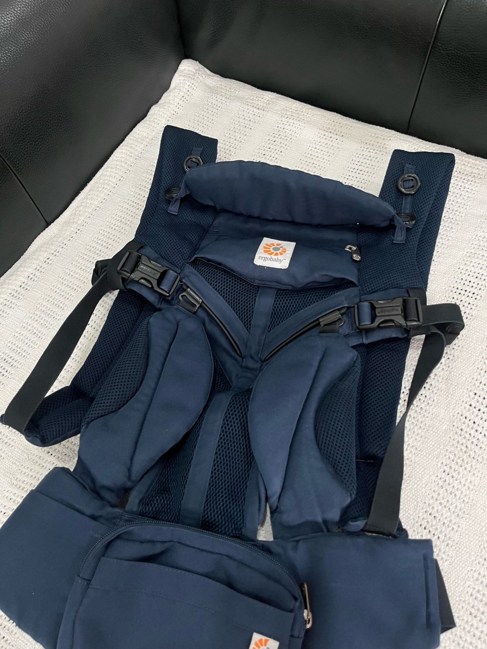 Địu cho bé Ergobaby Omni 360 Cool Air Mesh, Midnight Blue (size: 3kg2→20kg~ 0→48m) - Ảnh 2