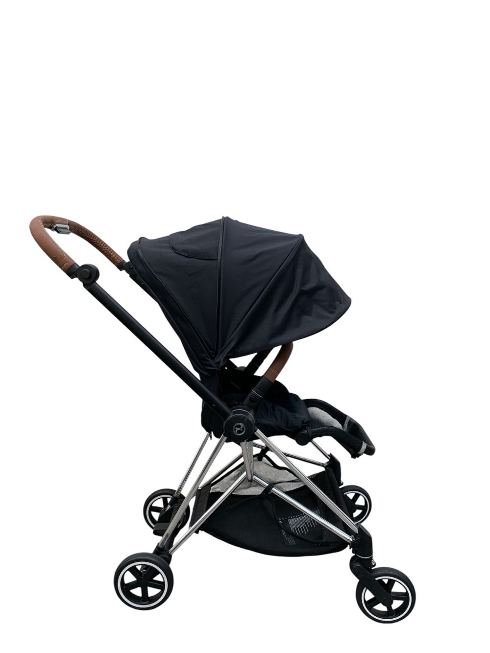 6ebd2fa2c3be4ec79ba5427d8c209c95 Xe đẩy Cybex Mios 2 màu xanh đen khung bạc ( sơ sinh-22kg~4y) - Ảnh 1