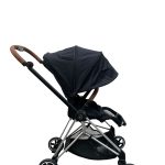 Xe đẩy Cybex Mios 2 màu xanh đen khung bạc ( sơ sinh-22kg~4y)