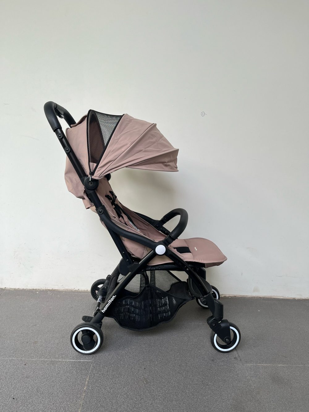 Xe đẩy gấp gọn Hamilton X1 plus màu nâu ánh hồng ( size: sơ sinh -> 20kg) - Ảnh 7