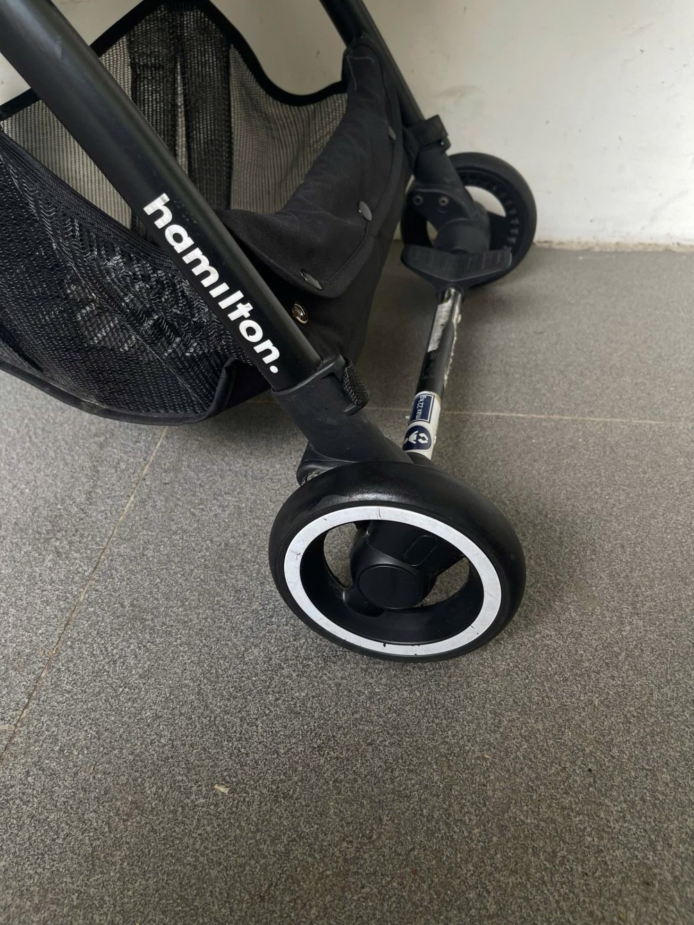 Xe đẩy gấp gọn Hamilton X1 plus màu nâu ánh hồng ( size: sơ sinh -> 20kg) - Ảnh 10