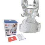 Địu Ergobaby Alta Hip Seat, Pearl Grey( size: 5kg5->20kg ~ 4->48m) full box