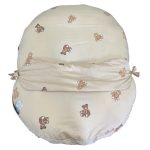 Gối chống trào ngược Dono&Dono vải 4 mùa (hoạ tiết gấu teddy) + kèm vỏ gối hoạ tiết thỏ hồng