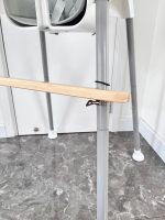 Ghế ăn dặm cho bé BabyHop màu trắng kèm thanh gác chân (6→36m) - Ảnh 7