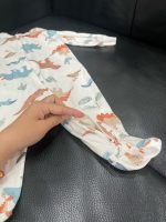 Set 2 sleepsuit Carter’s hoạ tiết khủng long, vịt ( size: 6m) - Ảnh 12