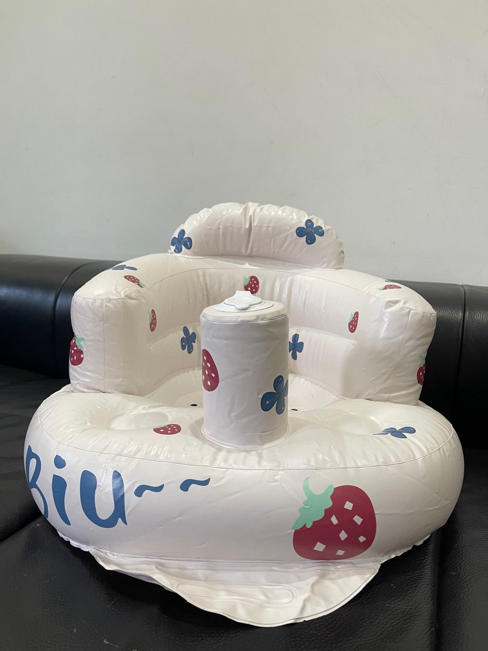 Ghế hơi tập ngồi cho bé hình dâu tây (full box, kèm gel và miếng vá) - Ảnh 10