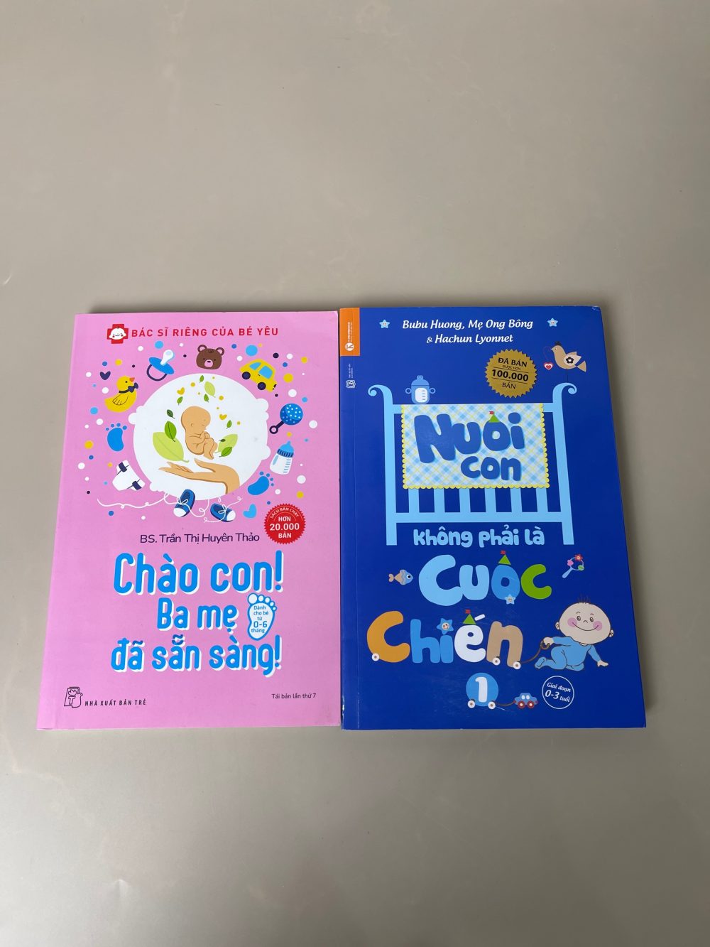 Set 2 sách Chào con ba mẹ đã sẵn sàng và Nuôi con không phải là cuộc chiến 1 - Ảnh 2