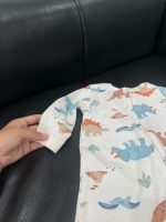 Set 2 sleepsuit Carter’s hoạ tiết khủng long, vịt ( size: 6m) - Ảnh 5