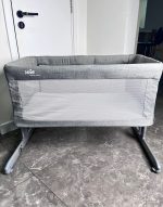 Nôi ngủ Joie Roomie Glide Foggy Gray (tối đa 9kg) - Ảnh 2