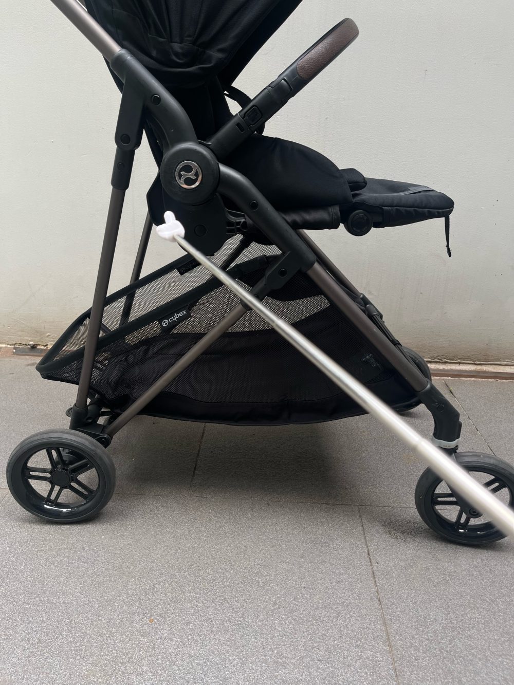 Xe đẩy Cybex melio TPE màu magic black - seal VNQ (Size: sơ sinh->3y, tối đa 15kg) full box - Ảnh 7