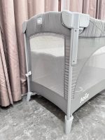 Giường cũi Joie Kubbie Sleep Foggy Gray (tối đa 9kg) tặng kèm đệm sơ dừa & drap size 80x50cm - Ảnh 14