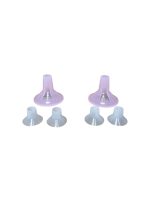 Set 2 Phễu hút sữa và 2 cặp đệm hạ size silicon MiniPum (no box)