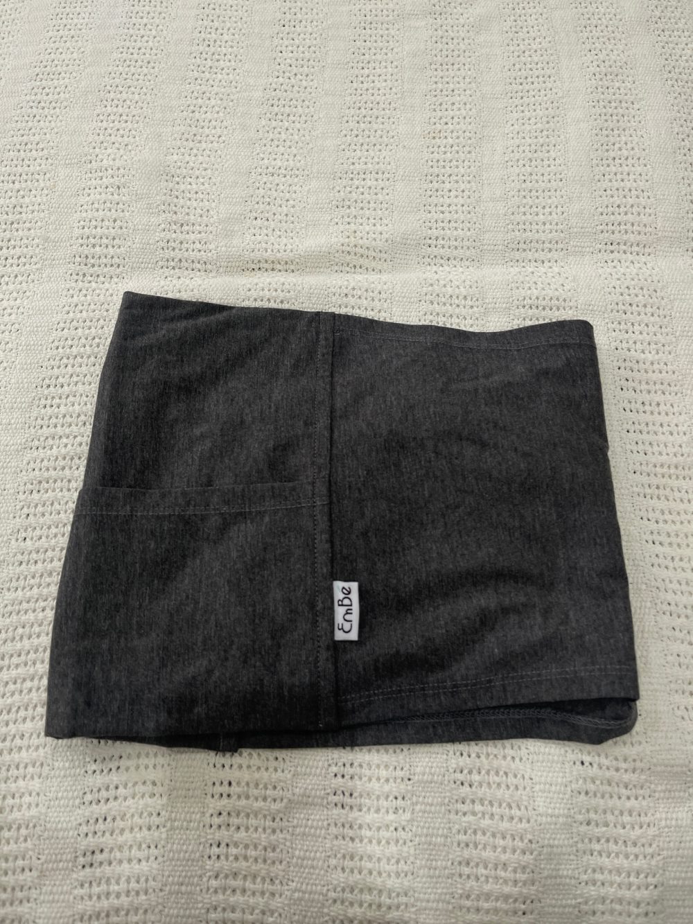 Địu Vải EmBé Sling NovaSoft Flex Plus màu xám Charcoal (Full box) - Ảnh 9