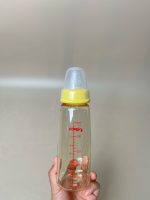 Set 2 bình sữa PPSU cổ hẹp Pigeon 160ml, 240ml ( no box) kèm núm ti size 4m+ - Ảnh 11