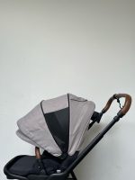 Xe đẩy Nuna triv màu xám be khung đen ( size: 0->22kg, full box) kèm cúp holder và adapter - Ảnh 7