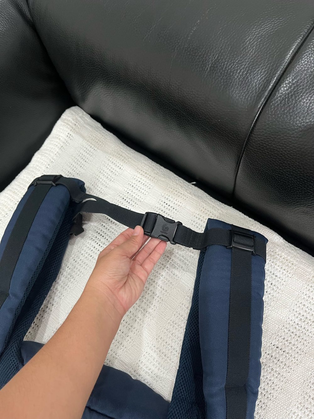 Địu Ergobaby Omni 360 Cool Air Mesh, Midnight Blue ( size: 3kg2->20kg~ 0->48m) - Ảnh 11