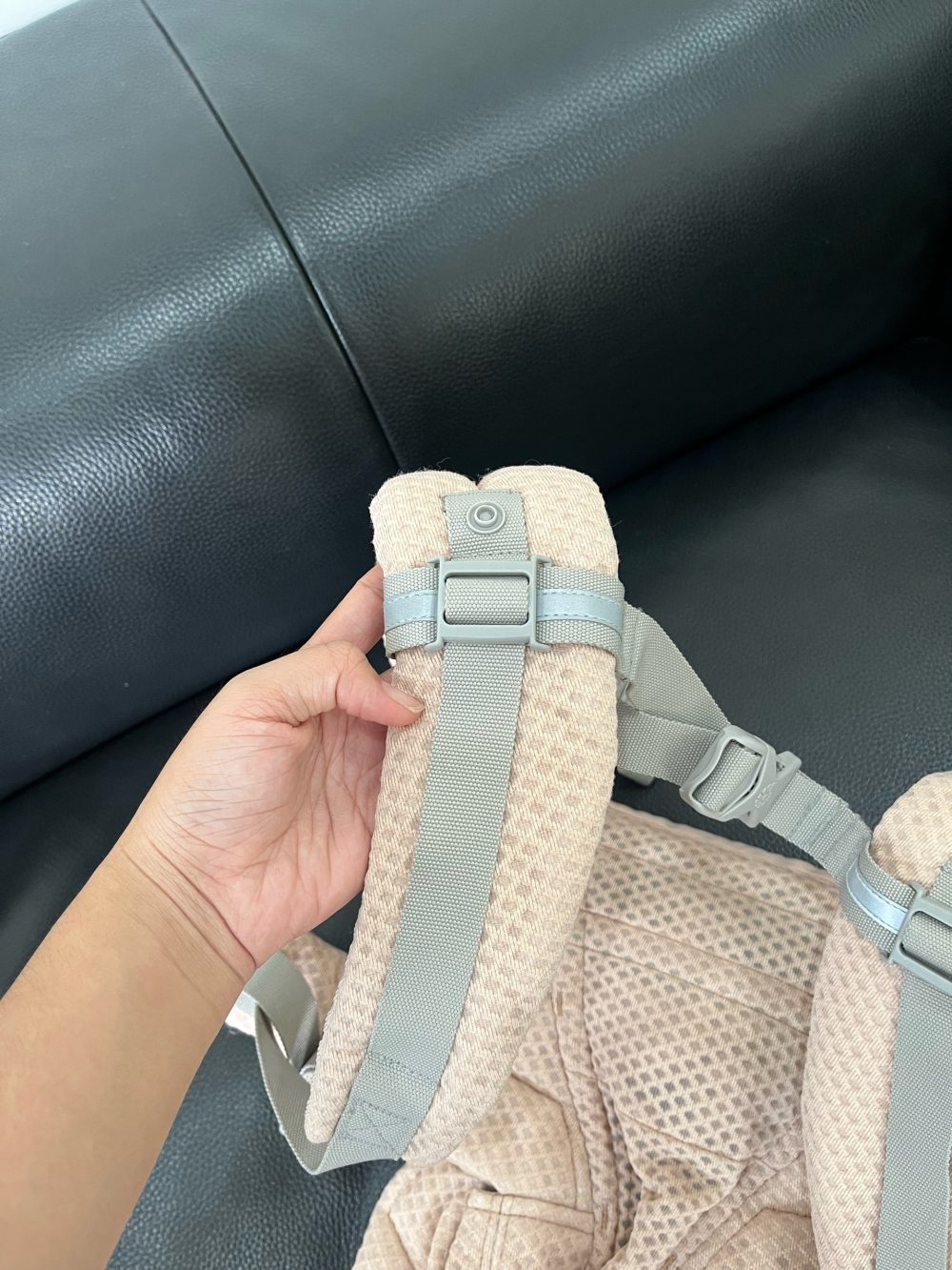 Địu Ergobaby Omni Breeze, Pink Quartz (size: 3.2->20kg ~ 0->48m) full box - Ảnh 11