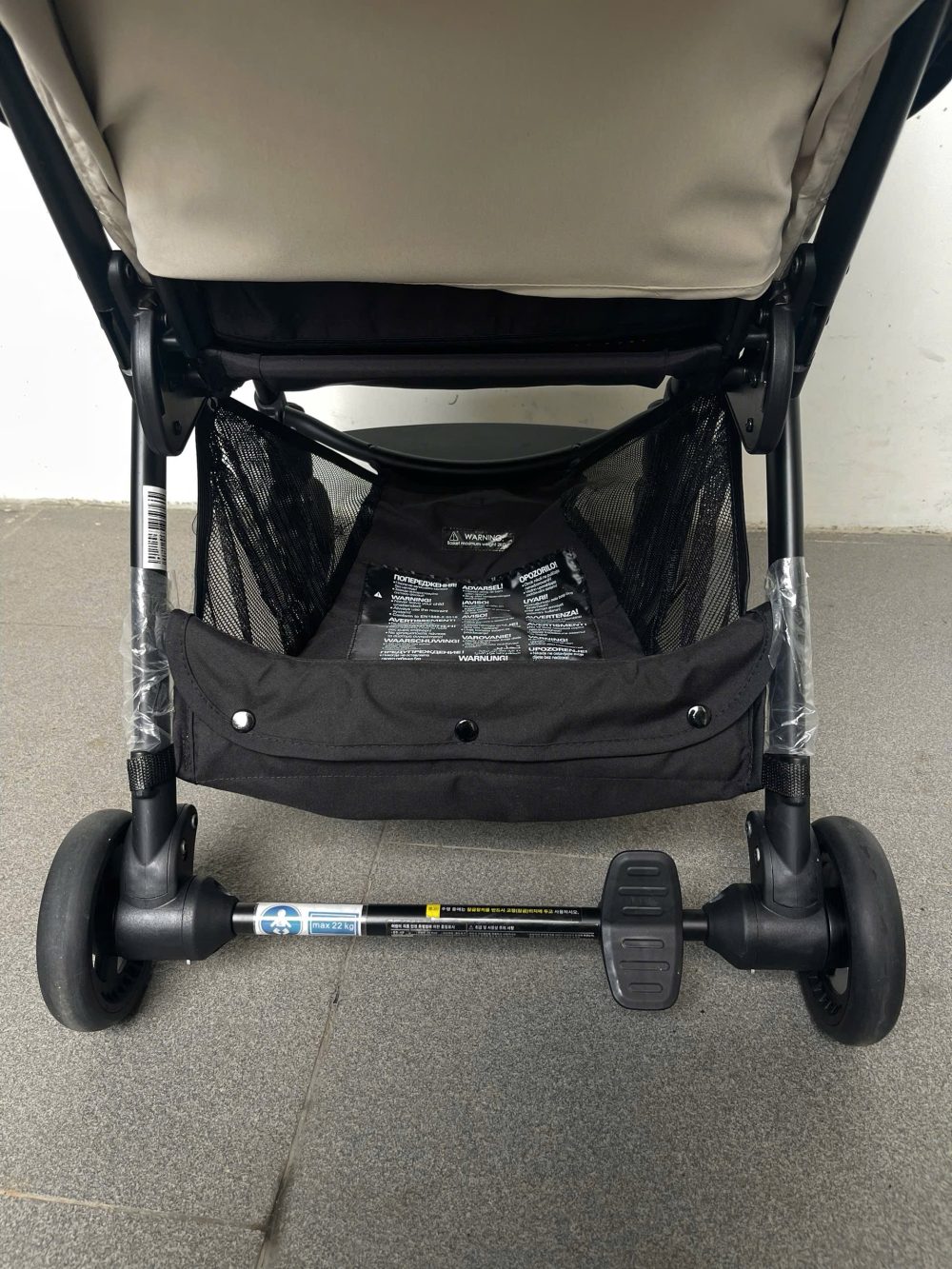 Xe đẩy Hamilton x1 plus màu be (size: sơ sinh->20kg ) - Ảnh 16