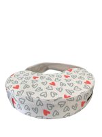 Gối hỗ trợ cho bú ti Mothersbaby hoạ tiết love (60x30x15)