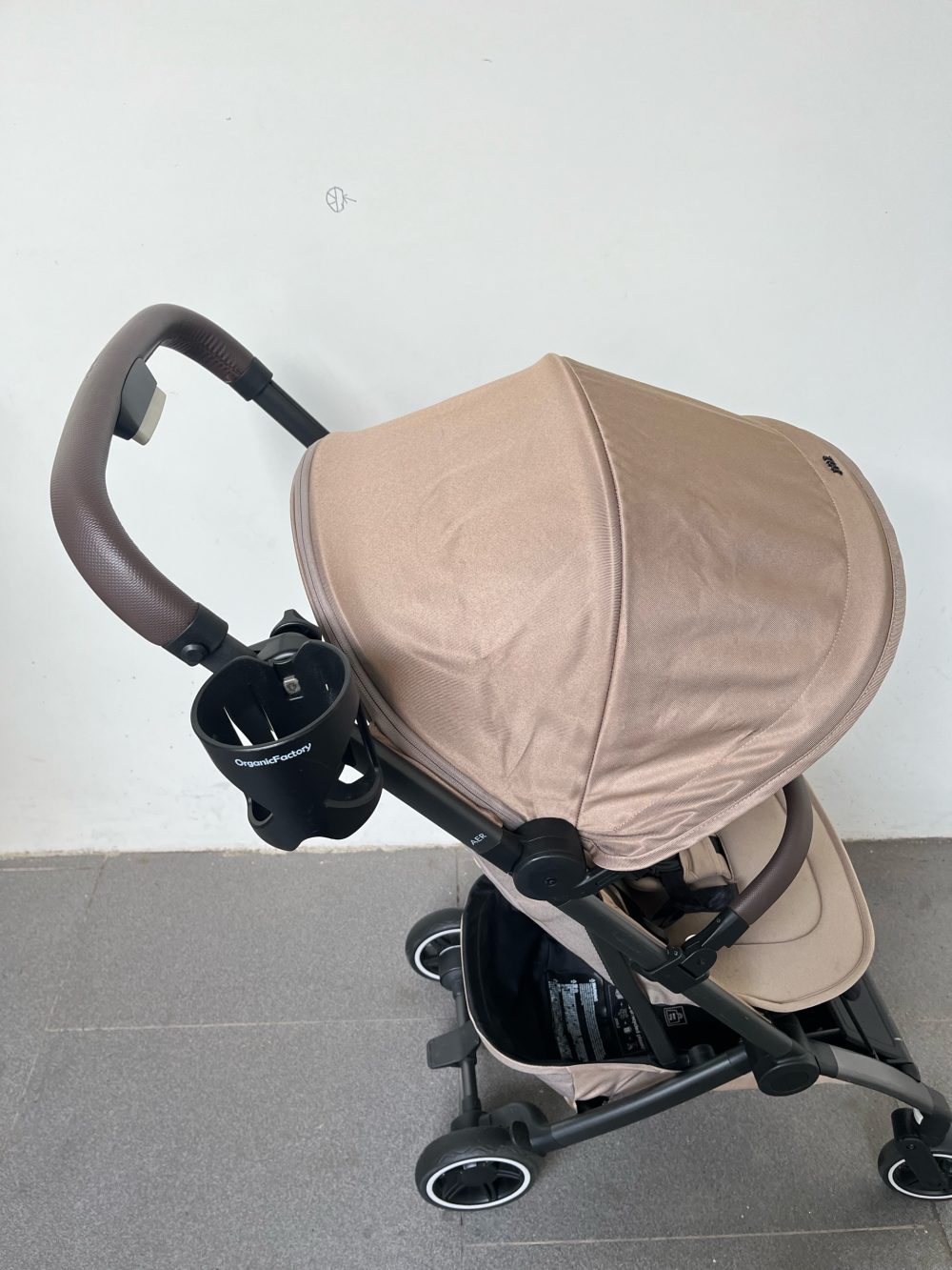 Xe đẩy gấp gọn Joolz Aer Plus - màu Lovely Taupe ( size: sơ sinh-> 22kg) kèm cup holder - Ảnh 7