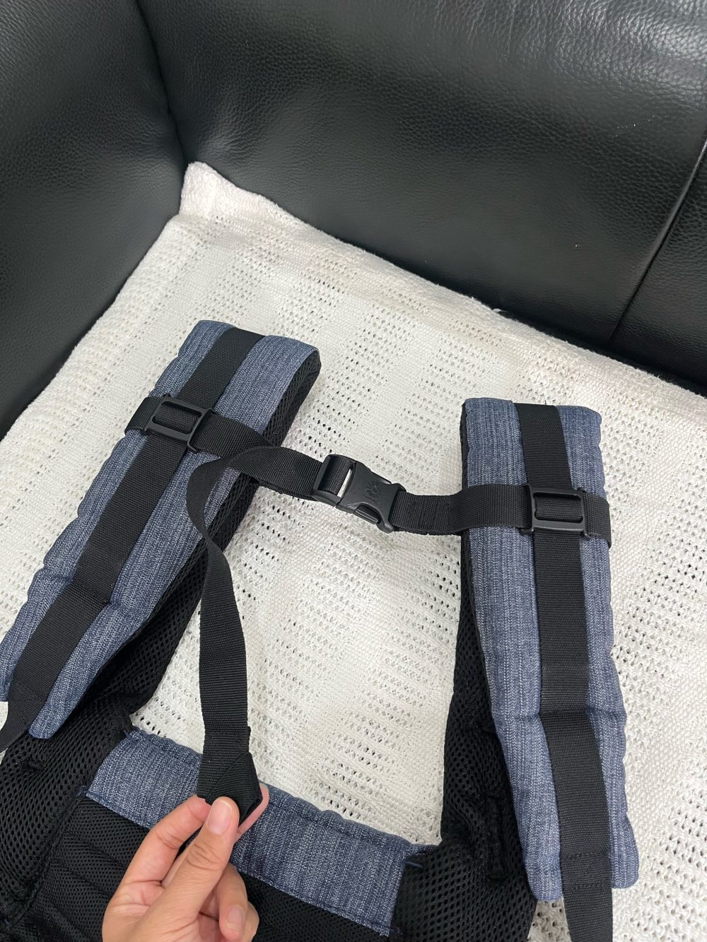 Địu Ergobaby Omni 360 Cool Air Mesh màu Indigo Weave ( size: 0->48m~ 3kg2-> 20kg) - Ảnh 23