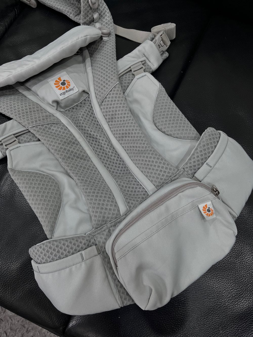 Địu Ergobaby Omni Breeze màu xám (0→4y ~ 3,2→20kg) - Ảnh 13