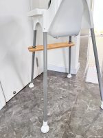 Ghế ăn dặm cho bé BabyHop màu trắng kèm thanh gác chân (6→36m) - Ảnh 5