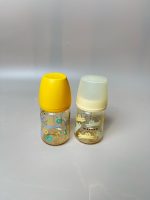 Set 2 bình sữa moyuum hoạ tiết mèo, trái tim 160ml ( size: 1/2) - Ảnh 4