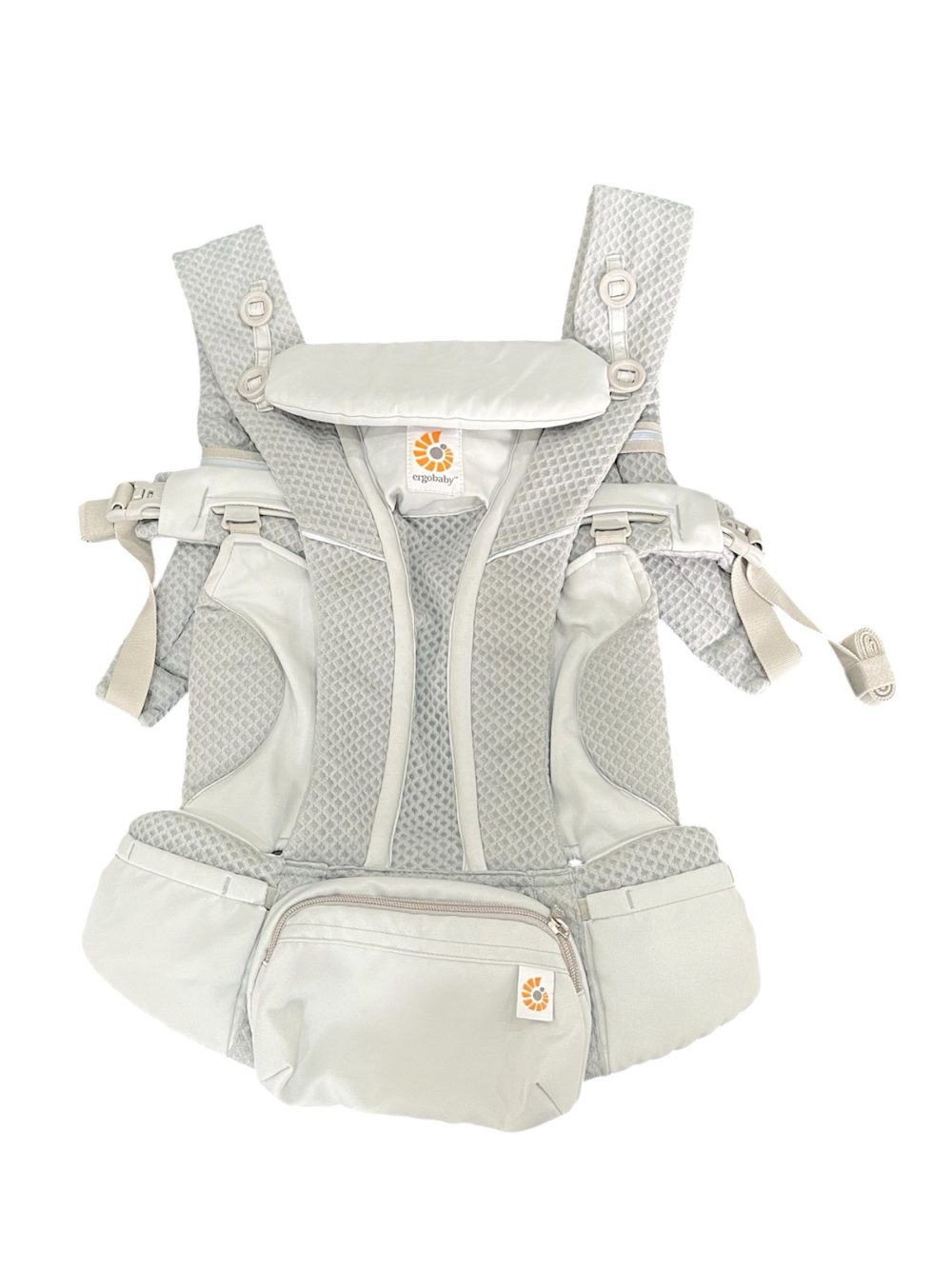 7f071128f9834360baf1782304616848 Địu Ergobaby Omni Breeze, Pearl Grey (size: 3kg2→20kg~ 0→48m) - Ảnh 1