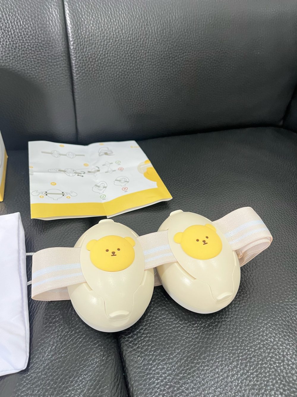 Bịt tai chống ồn Aguard hoạ tiết gấu vàng ( Size: 0-> 18m, full box) - Ảnh 13