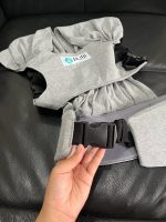 Địu vải BUBI Gen3 trợ lực vải cotton màu xám ( size: ) cho bé 0->2y~ 3kg5->14kg - Ảnh 11